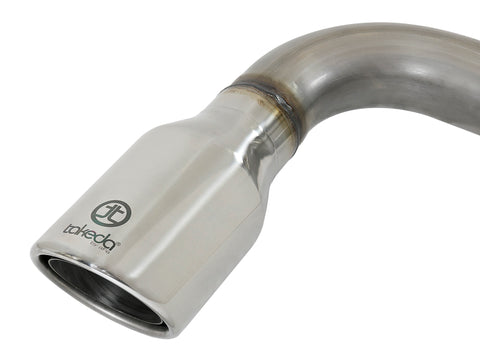 aFe Takeda 3in-2.5in SS Axle-Back Exhaust w/Polished Tips 2018 Hyundai Elantra GT Sport I4-1.6L(t) - 49-37002-1P