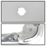 xTune 17-19 Ford F250/ F350 Rear Left Bumper Cap End w/ Sensor Hole - Chrome RB-FF25017-BEWS-L - 9048999