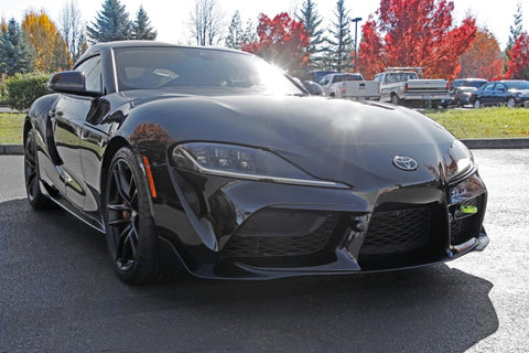 PERRIN 2020 Toyota Supra Tow Hook Kit (Front) - Neon Yellow - PTP-BDY-230NY