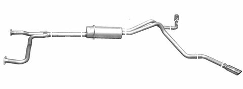 Gibson 04-10 Nissan Titan LE 5.6L 2.5in Cat-Back Dual Extreme Exhaust - Stainless - 68100