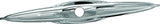 Kuryakyn Trunk Latch/Keyhole Accent For Trikes Chrome - 7215