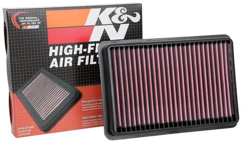 K&N 2012 Hyundai Santa Fe III 2.0L F/I Replacement Drop In Air Filter - 33-3129