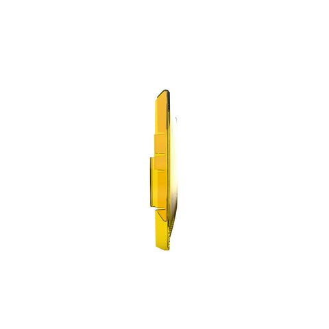 KC HiLiTES SlimLite 8in. LED Light Shield SAE Driving (Shield Only) - Selective Yellow - 5210