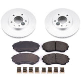 Power Stop 00-06 Mazda MPV Front Z17 Evolution Geomet Coated Brake Kit - CRK1184