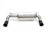 Dinan 17-20 BMW 440i (F33/F36) Free Flow Axleback Exhaust System - Black Tips - D660-0077-BLK