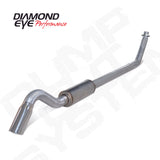 Diamond Eye 4in AL TURBO BACK SGL DUMP OUT 94-02 DODGE INCLUDING TIP - K4212A-TD