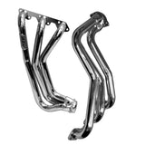BBK 07-11 Jeep 3.8 V6 Long Tube Exhaust Headers And Y Pipe And Converters - 1-5/8 Ti Ceramic - 4050