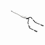 MagnaFlow SYS Cat-Back 4in Black Dual Split Rear Tips 14-15 Chevy Silverado/GMC Sierra 4.3L-5.3L - 15361