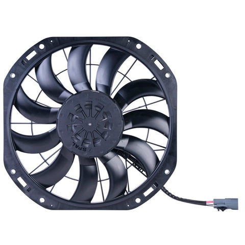 SPAL 850W 19in BEAST 3700 Flush Mount Brushless Fan w/Jumper Harness - 30107521-PKG