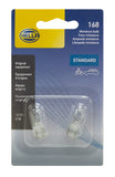 Hella Bulb 168 12V 5W 3Cp W21X95D T325 (2) - 168TB