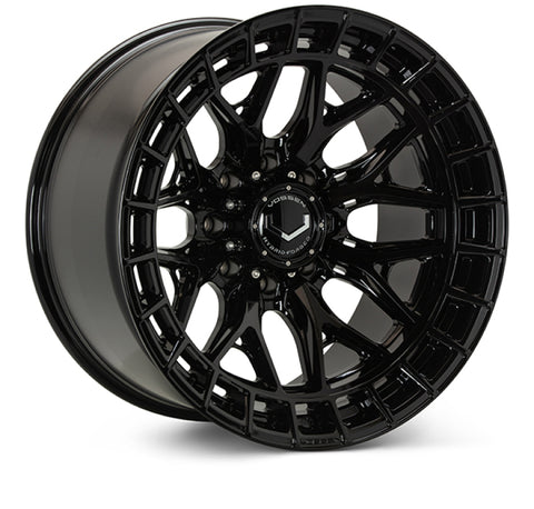 Vossen HFX-1 20x9 - 8x180 - ET18 - Deep Face - 124.3 - Gloss Black Wheel - HFX1-0Z02-GB