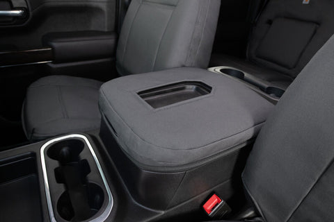 Covercraft 20-24 Jeep Gladiator Carhartt PrecisionFit Custom Second Row Seat Covers - Gravel - GTJ4235CAGY