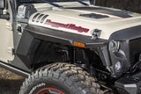 Rugged Ridge XHD Armor Fenders and Liner Kit 07-18 Jeep Wrangler JKU 4-Door - 11615.06