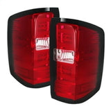 Spyder Chevy 1500 14-16 Light Bar LED Tail Lights Red Clear ALT-YD-CS14-LBLED-RC - 5080011
