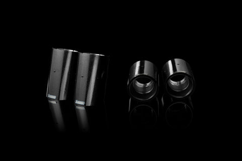 Akrapovic 07-13 BMW M3 (E90/E92/E93) Tail Pipe Set (Carbon) - TP-CT/3