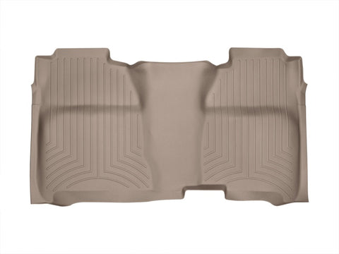 WeatherTech 14+ Chevrolet Silverado Rear FloorLiner - Tan - 455422