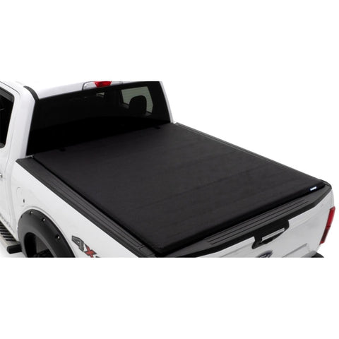 Lund 99-07 Ford F250/F350/F450 Super Duty (8ft bed) Genesis Roll Up Tonneau Cover - Black - 960253