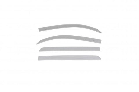 AVS 19-21 Toyota Tundra Crewmax Low Profile Color Match Ventvisors 4pc - Silver Sky Metallic - 894012-1D6