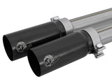 aFe Rebel Series 3in to 2.5in 409 SS Cat-Back Exhaust w/ Black Tips 09-18 GM Silverado/Sierra 5.4L - 49-44098-B