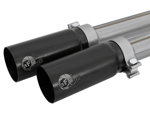 aFe Rebel Series 3in to 2.5in 409 SS Cat-Back Exhaust w/ Black Tips 09-18 GM Silverado/Sierra 5.4L - 49-44098-B