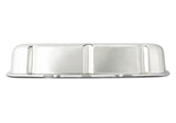 Ford Racing Embosses Logo Stamped Steel Valve Cover Chrome - 302-070