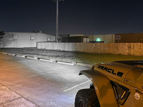 ORACLE Lighting 2019+ Jeep Wrangler JL Skid Plate w/ Integrated LED Emitters - Clear - 5883-001