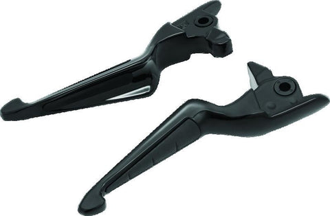 Kuryakyn ISO Levers 17-20 HD Touring  Black - 5735