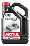 Motul 4L Hybrid Synthetic Motor Oil - 0W20 - 107142