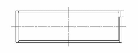 ACL Acura/Honda K20A2/K24A 0.025mm Oversized High Performance Rod Bearing Set - 4B1972H-.025