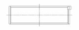 ACL Acura/Honda K20A2/K24A Std Size High Perf w/ Extra Oil Clearance Rod Bearing Set - CT-1 Coated - 4B1972HXC-STD