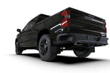 Rally Armor 19-24 Gen 4 Chevy Silverado 1500 Black UR Mud Flap White Logo - MF121-UR-BLK-WH