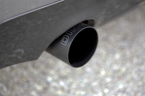 Dinan 07-13 BMW 335i/335is/335xi (E92/E93) Free Flow Axleback Exhaust System - Black Tips - D660-0011-BLK