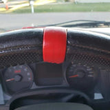 BuiltRight Industries 09-14 Ford Raptor Steering Wheel Stripe Kit - Red - 108001