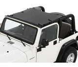Bestop 97-06 Jeep Wrangler TJ Sun Targa Bikini (Black Diamond) - 52403-35