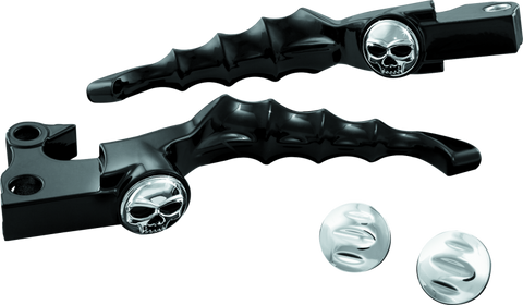 Kuryakyn Zombie Levers 08-13 Touring Cable Gloss Black - 1091