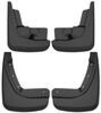 Husky Liners 20-21 Ford Explorer Front and Rear Mud Guard Set - Black - 58506