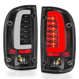 ANZO 95-00 Toyota Tacoma LED Taillights Black Housing Clear Lens (Pair) - 311353