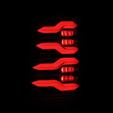 AlphaRex 09-18 Dodge Ram Luxx-Series LED Tail Lights Alpha-Black w/ Activation Light & Seq. Signal - 640003
