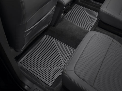 WeatherTech 09+ Ford Flex Rear Rubber Mats - Black - W231