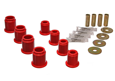 Energy Suspension 6/95-04 Toyota Pick Up 4W (Exc T-100/Tundra) Red Front Control Arm Bushing Set - 8.3115R