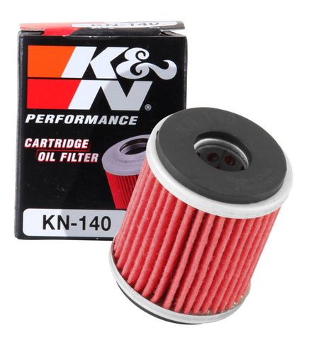 K&N Yamaha / Fantic Caballero / Husqvarna 1.5in OD x 1.813inH Oil Filter - KN-140