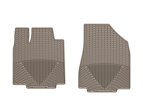 WeatherTech 14+ Chevrolet Silverado Front Rubber Mats - Tan - W309TN