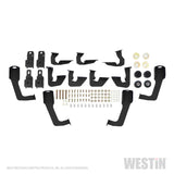 Westin/HDX 07-19 Chevrolet Silverado 2500 8ft Drop Wheel to Wheel Nerf Step Bars - Textured Black - 56-5345852