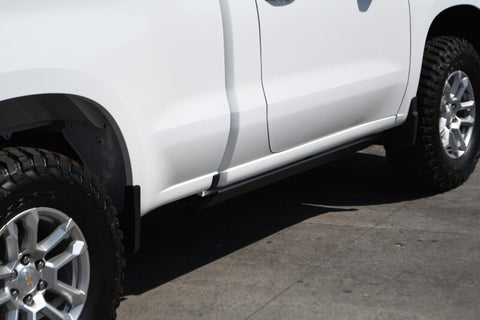 RealTruck 19-24 Chevy Silverado Standard Cab 2dr VoltStep Electric Running Board Kit-Textured Black - 20404857PC