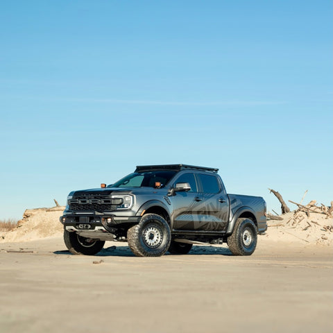 RIVAL 24-26 Ford Ranger Raptor Front Aluminum Bumper w/Winch Mount and Recovery Points - 2D.1813.1.US