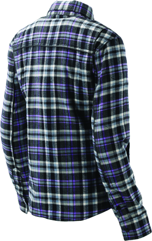 River Road Cameo Flannel Moto Shirt Womens - Small - 094527