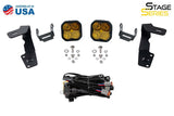 Diode Dynamics 15-21 Subaru WRX/STi Pro Stage Series 2in LED Ditch Light Kit - White Combo - DD6616