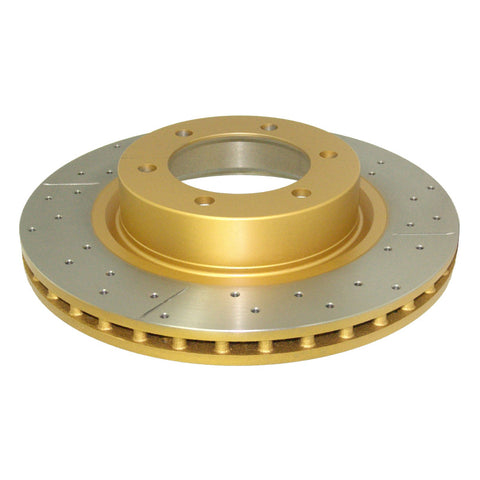 DBA 09/02+ Toyota Landcruiser 17in Wheel Front Drilled & Slotted Street Series Rotor - 2700X
