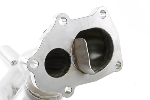 Perrin 02-14 Subaru WRX / 04-21 STI (EJ) 304SS 3in. Down Pipe w/Cat (Slip Fit Rear/Divorced WG) - PSP-EXT-210