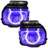 Oracle Lighting 03-06 Chevrolet Silverado Pre-Assembled LED Halo Fog Lights -UV/Purple - 8900-007